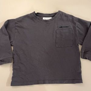 Zara kids long sleeve tshirt - boxy fit - size 7